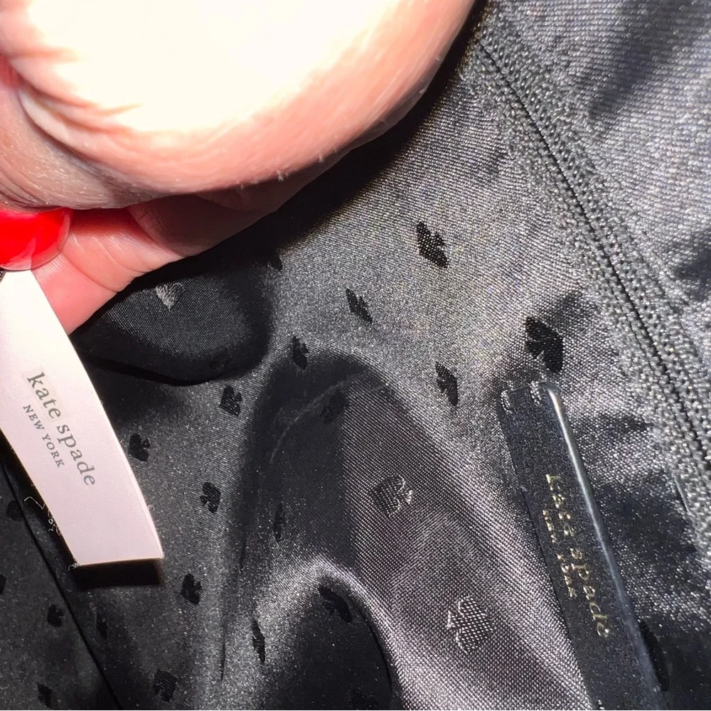 KATE SPADE Briar Lane Quilted Slim North South Tote Women's Leather Handbag - Picture 13 of 16